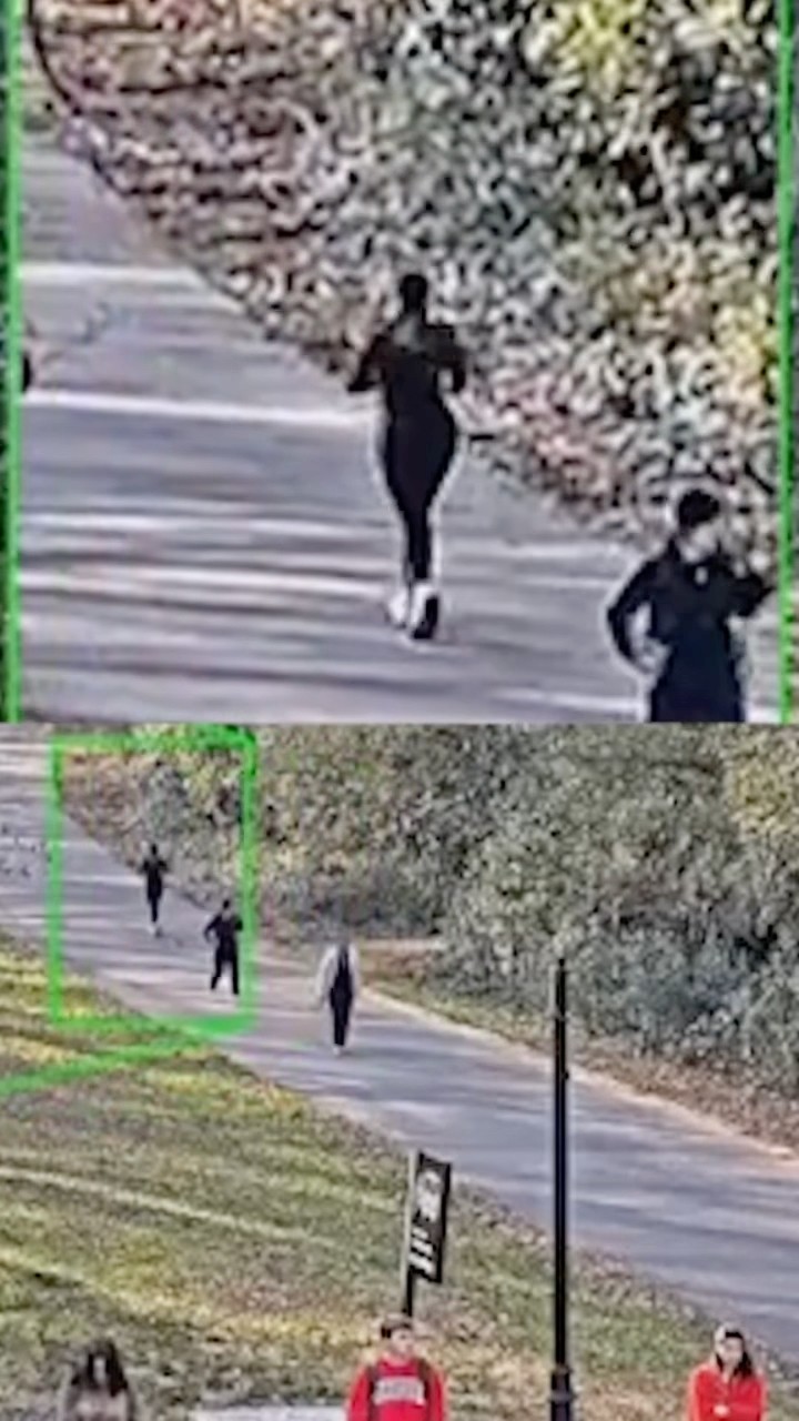 Warning, distressing content: Footage shows Laken Riley’s final moments before being killed #shorts