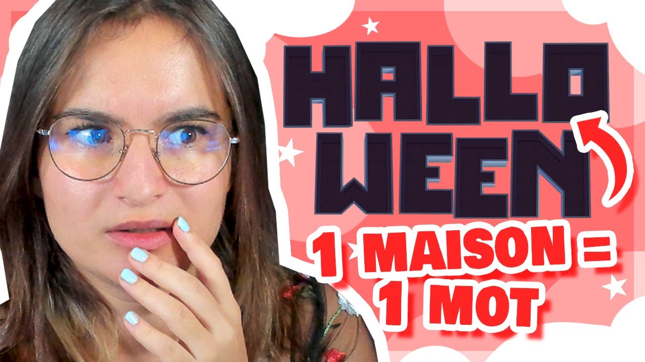 ☾ Je construis un MANOIR avec les lettres d'HALLOWEEN ?! 🎃 | Challenge - Sims 4 ☽