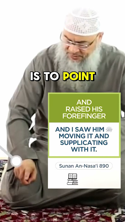 Bagaimana cara menjaga jari saat tasyahud? Doa Nabi ﷺ‎ | Assim Al Hakeem