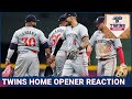 Locked on twins postcast bats go cold twins lose home opener 42