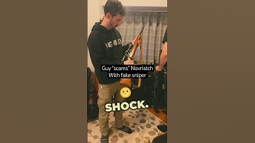 Real sniper lifts fake sniper
