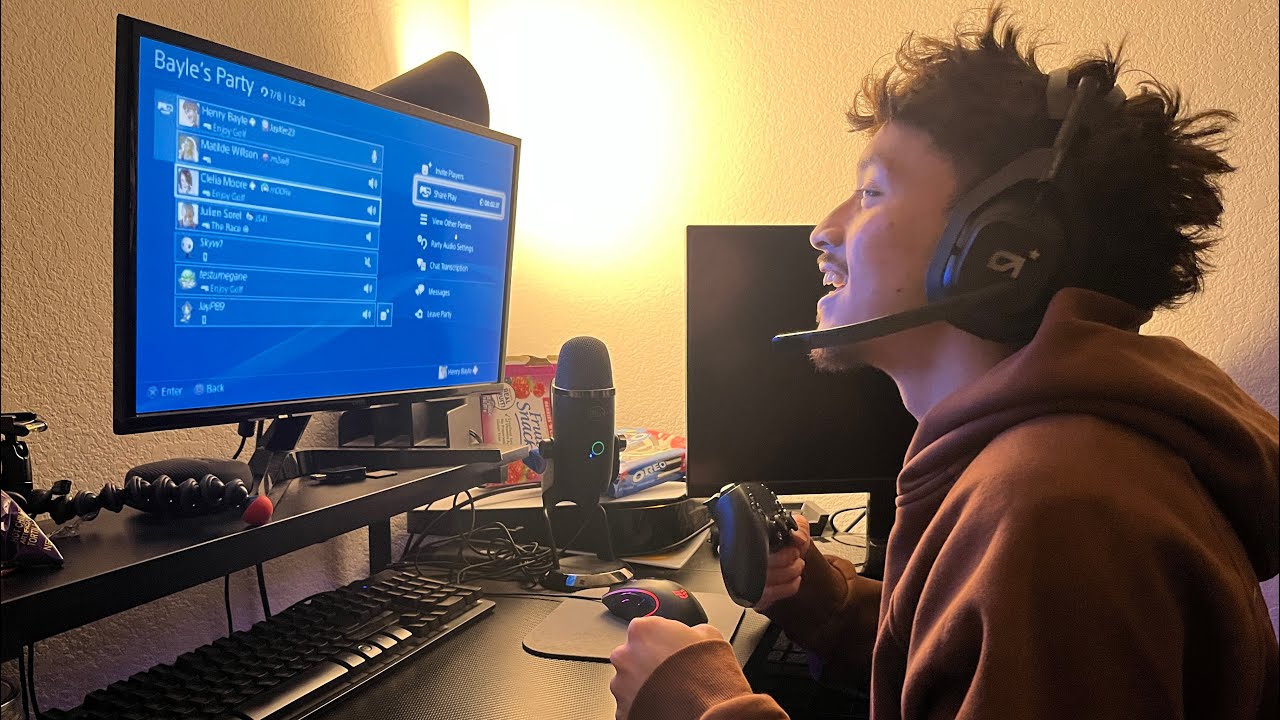 Как раньше проходили вечеринки PS4