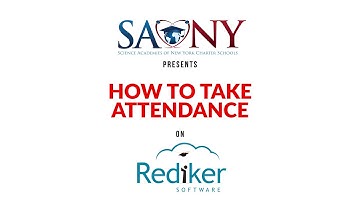 How to Take Attendance on Rediker