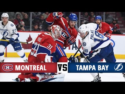 Montreal Canadiens vs Tampa Bay Lightning | Season Game 8 | Highlights (27/10/16)