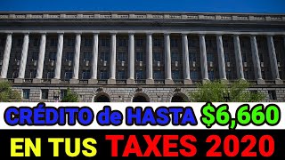 Crédito de HASTA $6,660 por Familia en tus TAXES 2020 | Howard Melgar