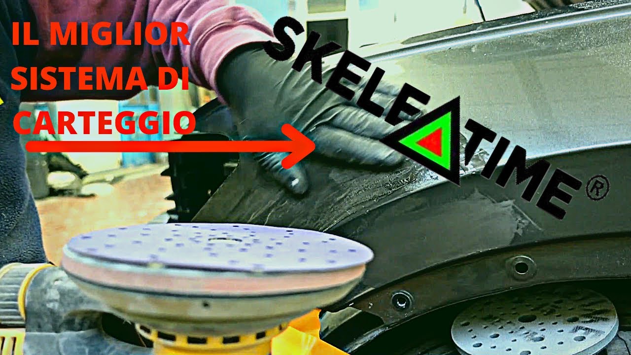 CARROZZIERE SKELETIME (ciclo di preparazione prima della verniciatura)