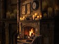 🔥 Crackling Fireplace for Instant Relaxation #relax #fireplace #ambience #cozynights #asmr #shorts