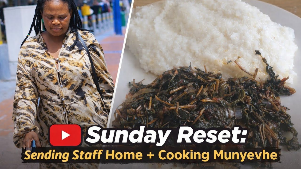 SENDING STAFF HOME +COOKING MUNYEVHE MUNYEVHE 