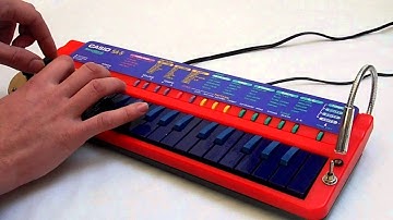 RC CIRCUIT BENT CASIO SA-5 MICRO SYNTH KEYBOARD