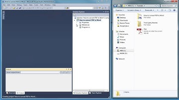 How to convert PDF to Word in C#