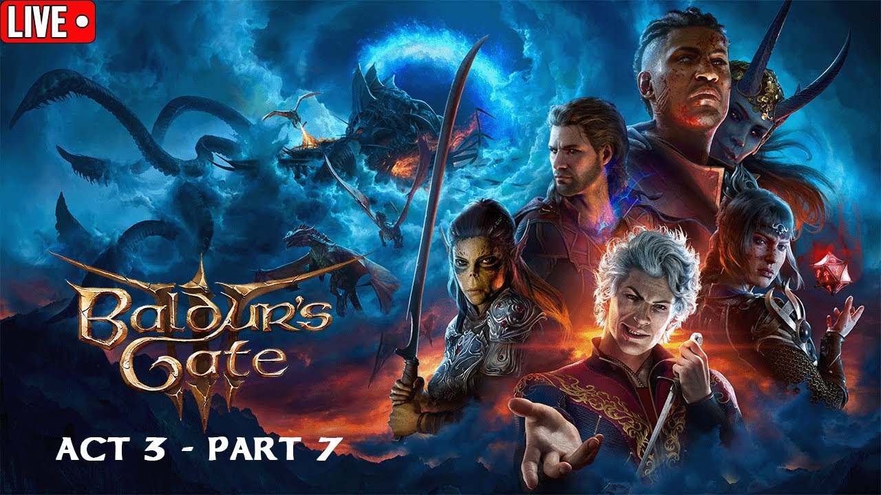 Baldur's Gate 3: Tactician 100% Run (Part 24) | All Achievements Live Stream