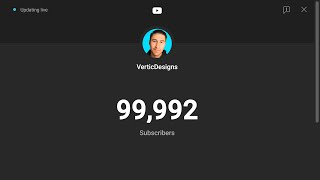 REACHING 100K SUBSCRIBERS!