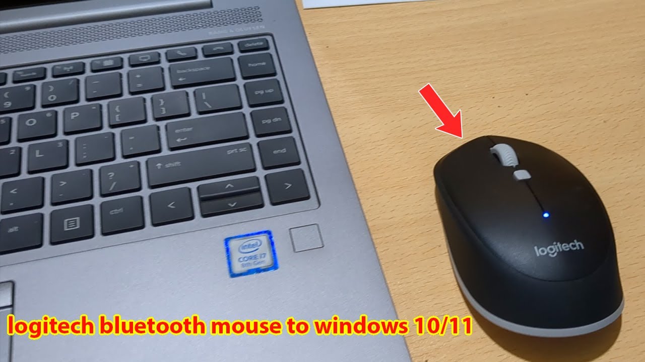 How to connect logitech bluetooth mouse to windows 11 or 10 