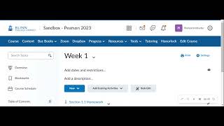Add Pearson Deep Links in Brightspace/D2L with Access Pearson (LTI 1.3 in Blinn eCampus)