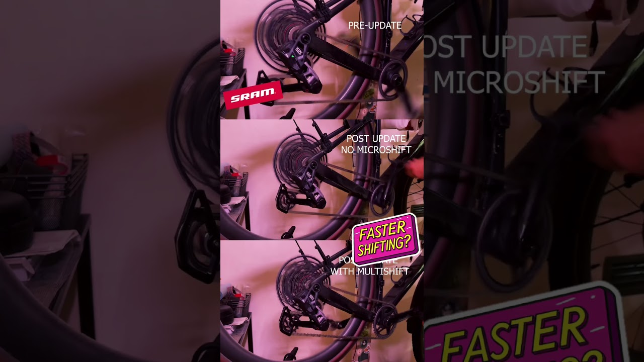 SRAM Update Makes Shifting Super Quick!