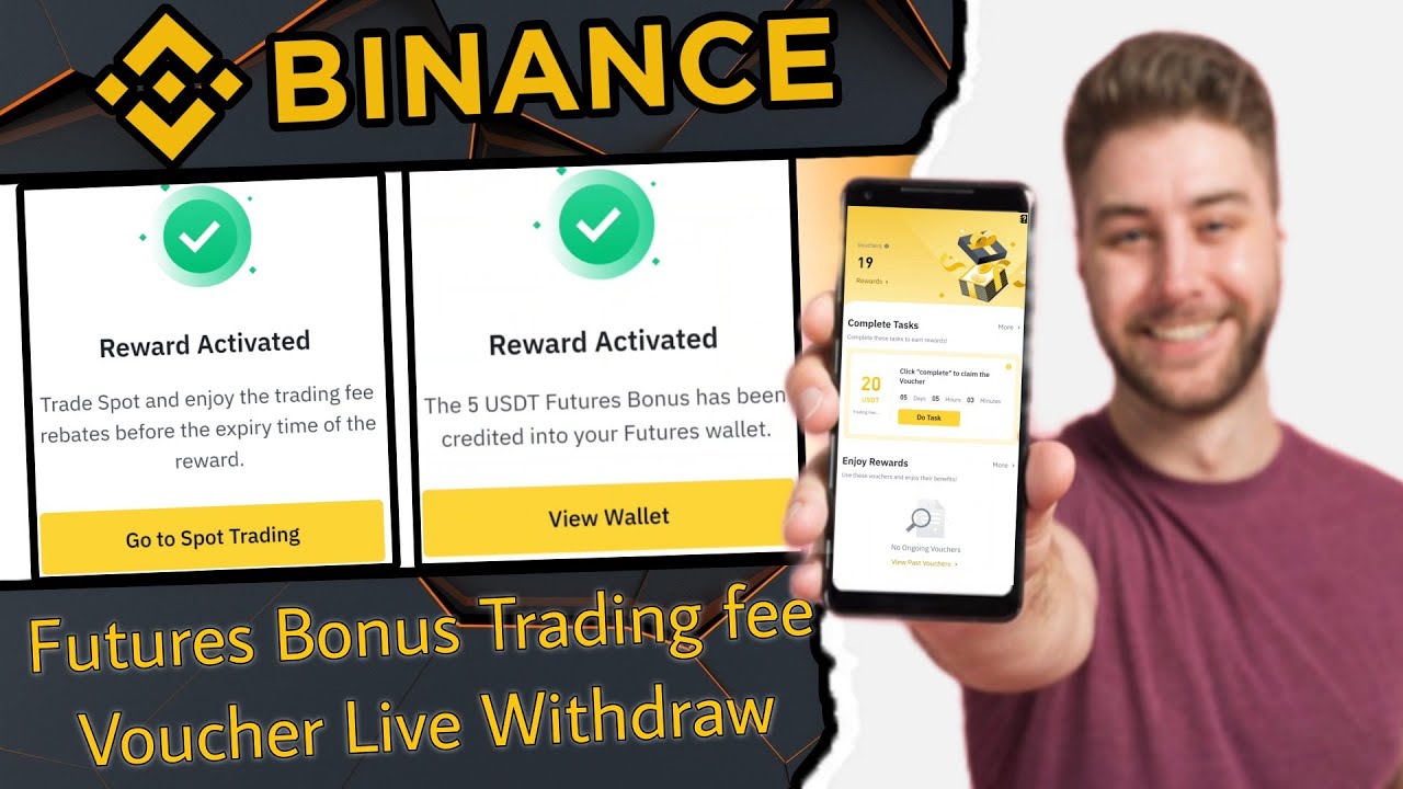 how-to-claim-binance-trading-fee-rebate-and-cashback-voucher-youtube