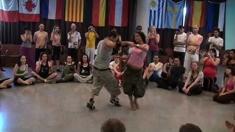 Workshop Joe & Solange Zouk Lambada @ Zouk Congress DansaBrasil Barcelona 20090503
