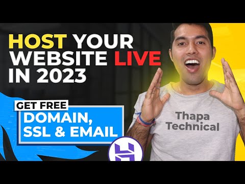 How to get India Best Hosting with Free Domain, SSL, Website Builder & Host Website Live in 2023