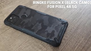 My Favorite Case for the Pixel 4a 5G! - Ringke Fusion X (Black Camo)