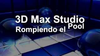 Breaking the pool balls - 3D Studio Max