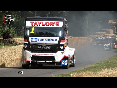 1200HP MAN Race Truck V8 Diesel Power driven by Ryan Smith @ FOS Goodwood