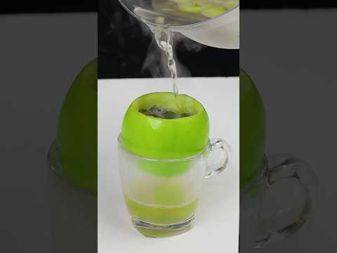 Зелёный яблочный чай🍵😋