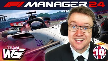 OUR FIRST SPECIAL LIVERY! | F1 Manager 2024 CREATE-A-TEAM EP 10
