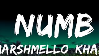 Marshmello, Khalid - Numb (Lyrics)