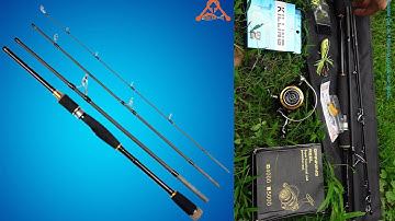 999k Bộ Cần Câu Lure 4 Khúc Nhỏ Gọn Siêu Khỏe - Dominate