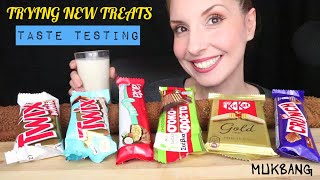 TWIX, LACTA, KIT KAT CHOCOLATE SPECIALS & MORE  | TREATS REVIEW (EATING SOUNDS) MUKBANG