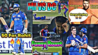 MI VS DC 2023 | Rohit Sharma Fifty | Surya Duck 🔥🔥 | Highlights