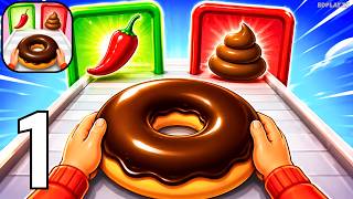 Bakery Stack Cooking Games - Gameplay Walkthrough Part 1 (iOS, Android)