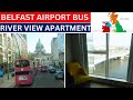 Belfast Airport to City | Stylish City Centre Apartment With River Views | Dream Apartments Belfast