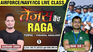Join Reasoning (Figural Analogy) Live Class for Agniveer Airforce X & Y Group Exam 2023 - MKC