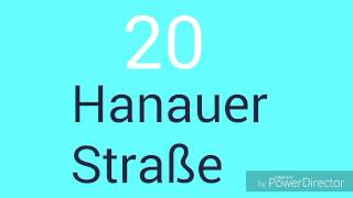 Tram Haltestelle Hanauer Str. 117