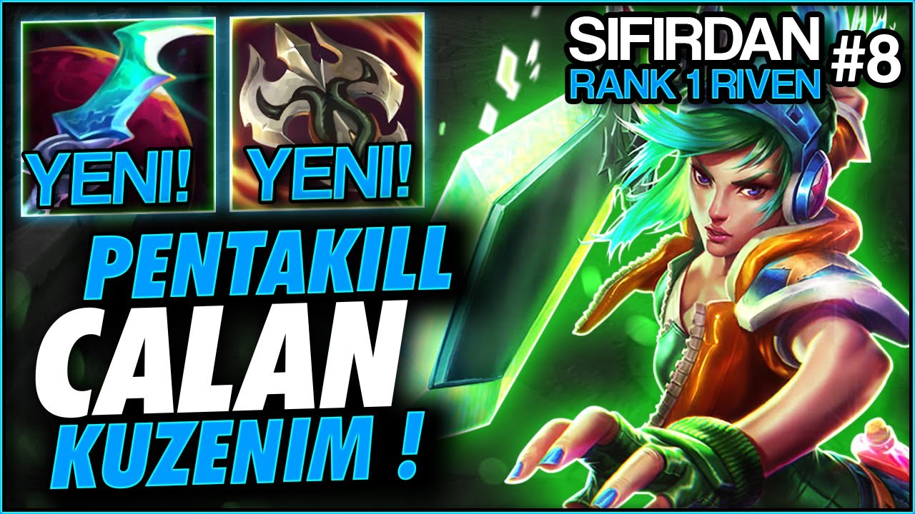 GÖRGÜSÜZ HERİF PENTAMI ÇALDI YA 😡 | SIFIRDAN RANK 1 RIVEN #8