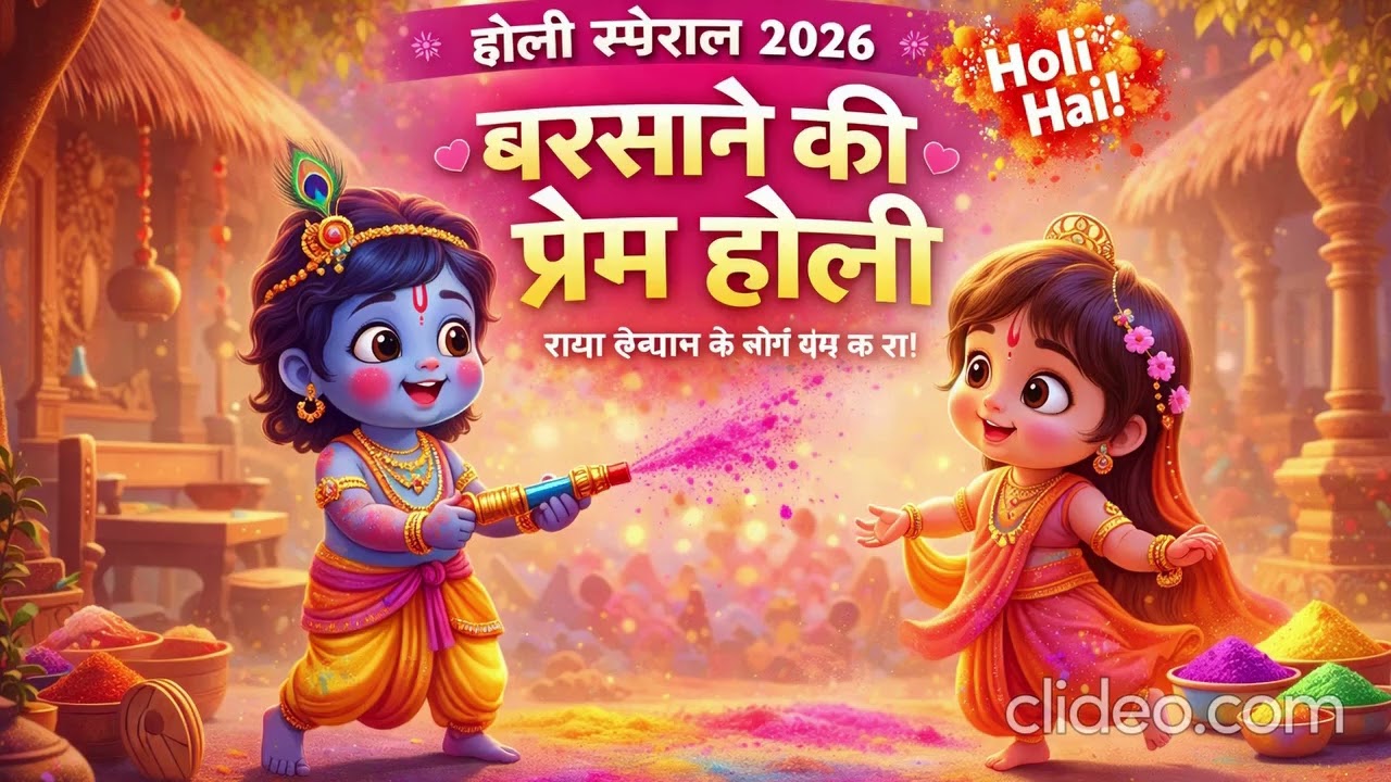 Barsane Ki Holi  Happy Holi Celebration Song