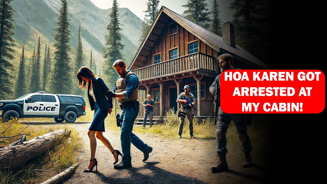 HOA Stormed My Cabin and Tried to Arrest Me — But My Quiet Guest Was Ex-Federal and Waiting for Them