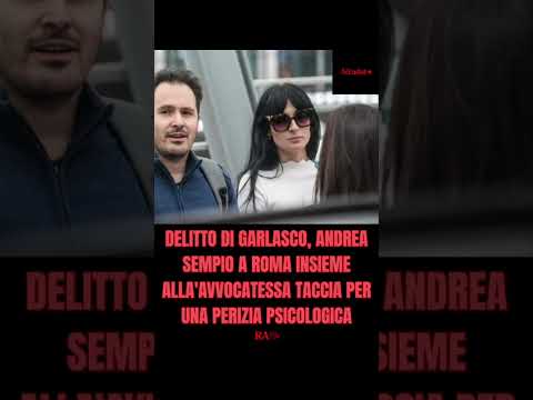 Video Delitto di Garlasco, Andrea Sempio a Roma con l'avv. Taccia per una perizia psicologica