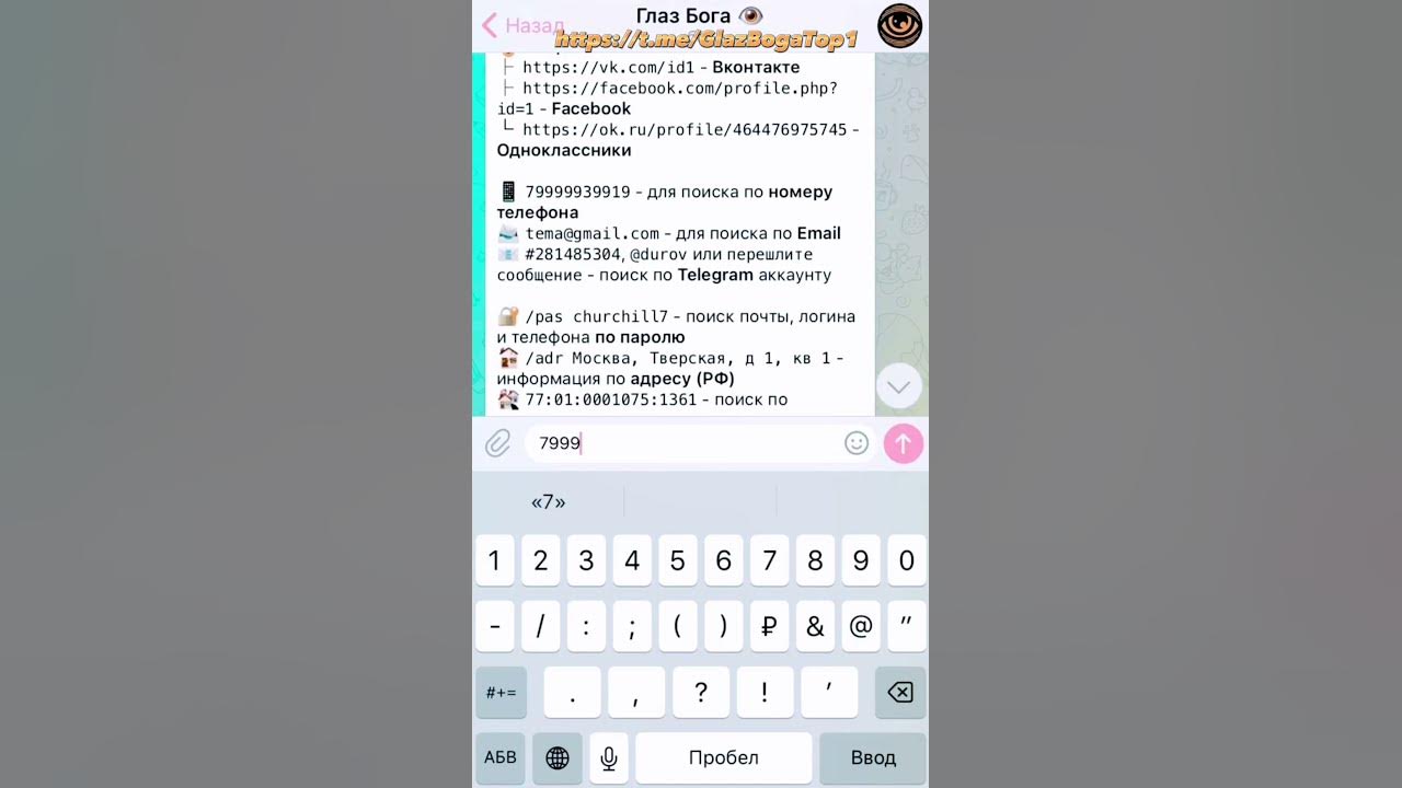 Пробив данных тг. Пробив данных тг