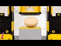 Mechanical LEGO Press vs. Food | Egg, Strawberry, Cheese, Gumball