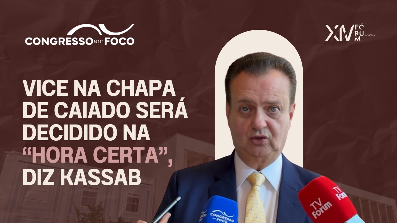 Vice na chapa de Caiado será decidido na "hora certa", diz Kassab