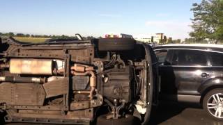 Phone video: 3 vehicle wreck slowing traffic at 30th and grand