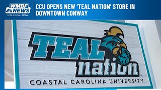 CCU opens new ‘Teal Nation’ store in downtown Conway Teal Nation Store Opens