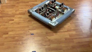 Differential Swerve FRC size robot (doing quarter circles)