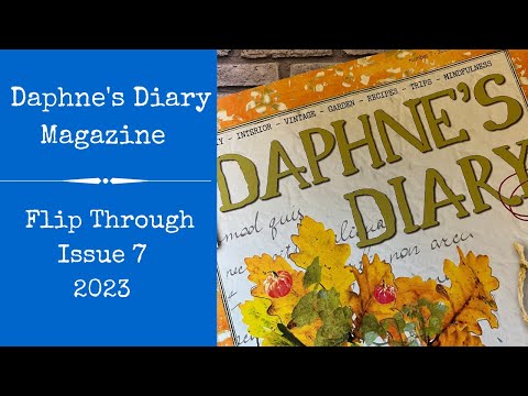 Daphne's Diary Magazine Issue 1 2024 Flip Through 