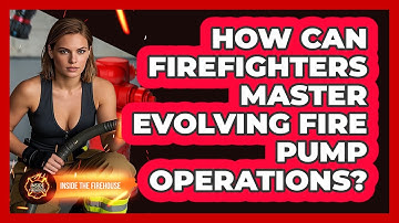 How Can Firefighters Master Evolving Fire Pump Operations? - Inside the Firehouse