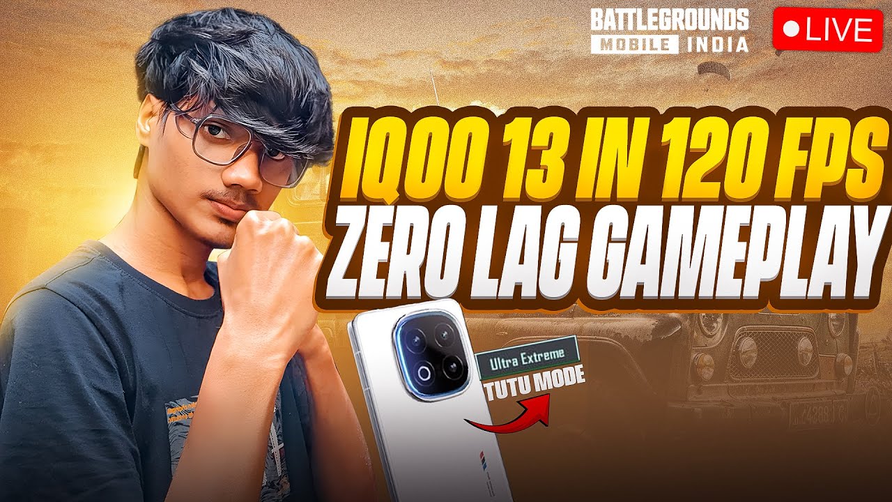 IQOO 13 BGMI TEST WITH FPS METER 😲🔥 | LIVE TEST | PERFORMACE & GAMEPLAY ...