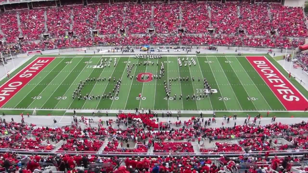 OSU Marching Band Tribute to Michael Jackson