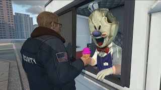 Ice Scream 6 - The Story Of The Security Guard funny animation part 204